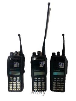 3 MOTOROLA MTX8250 LS 806-870Mhz 128CH 2W Radios Bidirectionnels AAH25UCH6DU9AN