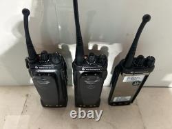 3 MOTOROLA MTX8250 LS 806-870Mhz 128CH 2W Radios Bidirectionnels AAH25UCH6DU9AN