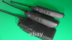 3 X Motorola XPR 6380 800Mhz 32Ch Radios Bi-Directionnels Analogiques et Numériques AAH55UCC9LB1AN