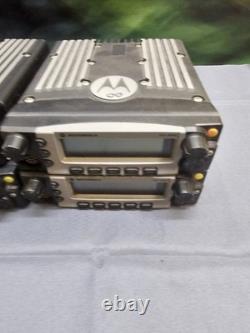 4 Motorola XTL5000 Tête Argentée XTL Radio Bidirectionnelle 800 MHz P25 M20URS9PW1AN