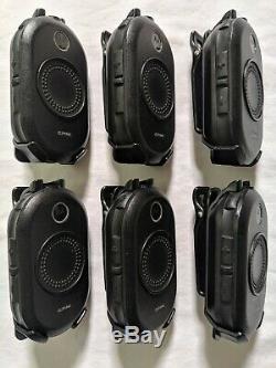 6 D'occasion Motorola Clp1040 Uhf Affaires Radios Bidirectionnelles Avec 6 Station De Recharge De La Baie