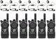 6 Motorola Cls1110 Uhf Business Radios Bi-sens Et Casques Hkln4604