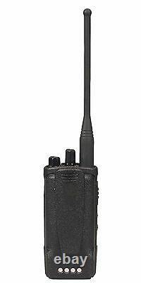 6 Motorola Rdu4100 4 Watt Uhf Business Radios Dans Les Deux Sens Et Hkln4606 Micros À Distance