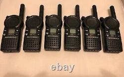 6 Talkies-walkies UHF Motorola CLS1413 avec 4 canaux et 6 chargeurs multi-unités