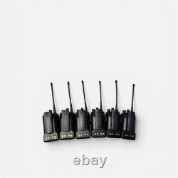 6 radios bidirectionnelles UHF Motorola/Vertex Standard EVX-261-G7-5