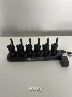6x Motorola CLS1410 Radio bidirectionnel UHF à 4 canaux