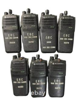 7 Talkies-Walkies Numériques Motorola MotoTRBO XPR6300 UHF à Deux Voies