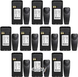 Batterie 10xRadio PMNN4476A 2600mAh Li-ion pour Motorola CP100D XIR C1200 CP1200
