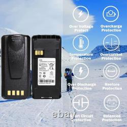 Batterie 10xRadio PMNN4476A 2600mAh Li-ion pour Motorola CP100D XIR C1200 CP1200