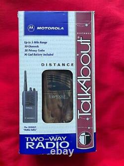 Camo Motorola Talkabout Distance 5 Mile Radio Bidirectionnelle