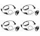 Casques D'écoute Pour Radios Bidirectionnelles Motorola Hkln4599b - Lot De 4