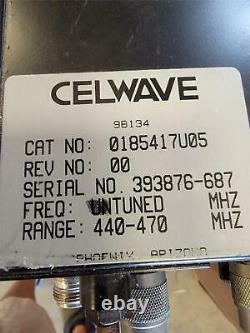 Celwave Rfs Motorola Uhf Duplexer 0185417u05 440-470 Mhz Quantar Mtr2000
