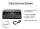 Chargeur De Banque à 6 Ports Pour Radio Bidirectionnelle Pour Batterie Motorola Hnn9008 Ht1250 750 1550