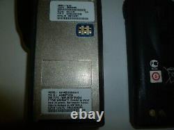Deux Motorola Pr860 136-174 Mhz Vhf 16ch 5w Two Way Radio Aah45kdc9aa3an Yc480