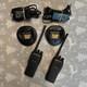 Deux Radios Bidirectionnelles Motorola Radius Cp200 438-470 Mhz Fm Uhf 4 Ch Aah50rdc9aa1an
