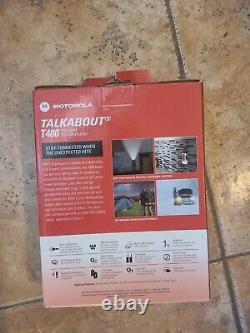 Ensemble de 3 nouveaux talkies-walkies Motorola Talkabout T480 dans leur boîte, veuillez lire
