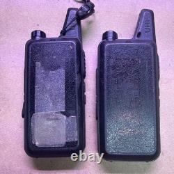 Ensemble de 4 radios bidirectionnelles Motorola XTS3000 CP200 + Retevis non testées