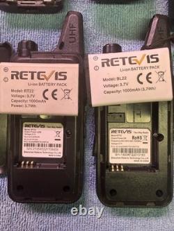 Ensemble de 4 radios bidirectionnelles Motorola XTS3000 CP200 + Retevis non testées