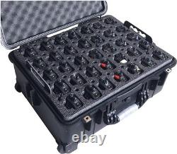 Étui de transport Case Club pour 35 radios bidirectionnelles Motorola R2 / CP200 / XPR 3500e, noir