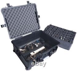 Étui de transport Case Club pour 35 radios bidirectionnelles Motorola R2 / CP200 / XPR 3500e, noir