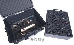 Étui de transport Case Club pour 35 radios bidirectionnelles Motorola R2 / CP200 / XPR 3500e, noir