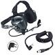 H41 Robuste Nuque Racing Two Way Radio Casque Motorola Câble Torsadé Câble