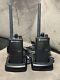 Lot (2) Véritable Motorola Cp110m Radio Bidirectionnelle Murs Rdx Entièrement Testée Et Garantie