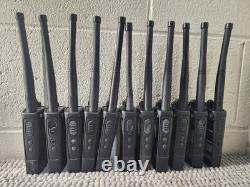 LOT DE 11 RADIO BIDIRECTIONNELLE MOTOROLA CP110 H96KCC9AA2AA VHF 2CH 2W Sans BAT Sans Chargeur