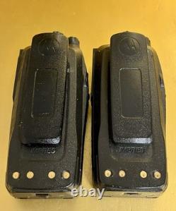 LOT DE 2 Radios Bidirectionnelles Motorola XPR 6550 VHF 136-174 MHz AAH55JDH9LA1AN