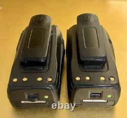 LOT DE 2 Radios Bidirectionnelles Motorola XPR 6550 VHF 136-174 MHz AAH55JDH9LA1AN LOT DE 2 Radios Bidirectionnelles Motorola XPR 6550 VHF 136-174 MHz AAH55JDH9LA1AN