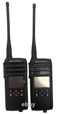 LOT DE 2 Radios Numériques Bidirectionnelles Motorola DTR700
