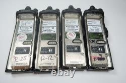 LOT DE 4 Radios Motorola XTS 5000R H18UCH9PW7AN Étanches (SANS BATTERIE)