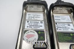 LOT DE 4 Radios Motorola XTS 5000R H18UCH9PW7AN Étanches (SANS BATTERIE)