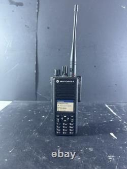 LOT DE 5 Radios Bi-Directionnelles Motorola XPR 7580 AAH56UCN9KB1AN À LIRE