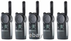 LOT DE 5 Radios bidirectionnelles Motorola CLS1413 avec BATTERIE TESTÉE ET FONCTIONNELLE