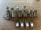 Lot De 6 Radios Motorola Cp200 Uhf Bidirectionnelles - 8 Canaux (4) Microphones / (4) Batteries De Rechange