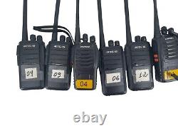 LOT de 18 radios bidirectionnelles numériques analogiques Motorola XPR6380 XPR 6380 Retevis VENDU EN L'ÉTAT