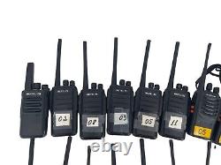 LOT de 18 radios bidirectionnelles numériques analogiques Motorola XPR6380 XPR 6380 Retevis VENDU EN L'ÉTAT