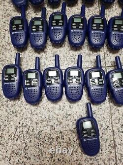 Lot 41 Radio bidirectionnelle portable Motorola Talkabout FV300 22 canaux FRS