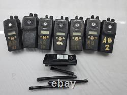 Lot 7 Radios bidirectionnels Motorola PR400 UHF 16 canaux AAH65RDC9AA2AN AAH65KDF9AA3AN