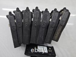 Lot 7 Radios bidirectionnels Motorola PR400 UHF 16 canaux AAH65RDC9AA2AN AAH65KDF9AA3AN