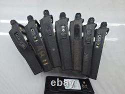 Lot 7 Radios bidirectionnels Motorola PR400 UHF 16 canaux AAH65RDC9AA2AN AAH65KDF9AA3AN