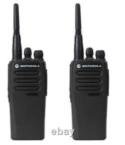Lot De 2 Motorola Mototrbo Cp200d Professional Digital Deux-way Radios