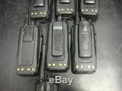Lot De 7 Motorola Xpr 403 470 6 100 Uhf Mhz Radios Bidirectionnelles Aah55qdt9ja1an