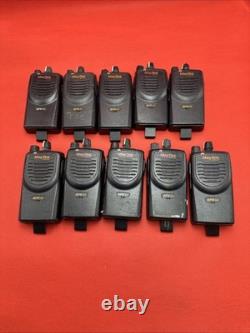 Lot de 10 radios bidirectionnelles Motorola Mag One BPR40 - AAH84KDS8AA1AN / sans batterie