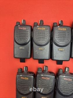 Lot de 10 radios bidirectionnelles Motorola Mag One BPR40 - AAH84KDS8AA1AN / sans batterie