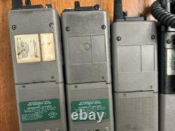 Lot de 10 talkies-walkies Motorola radio bidirectionnels UHF 1 VHF. HT600/P200