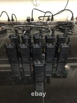 Lot de 11 radios bidirectionnelles portatives Motorola SL300, talkies-walkies portatifs