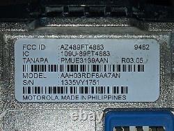 Lot de (12) radios bidirectionnelles Motorola CP185 UHF 16Ch 4 Watt en l'état, sans batterie