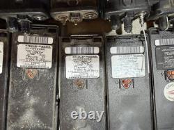 Lot de 13 radios bidirectionnelles Motorola MTS2000 H01UCD6PW1BN, fonctionnelles, avec 14 batteries